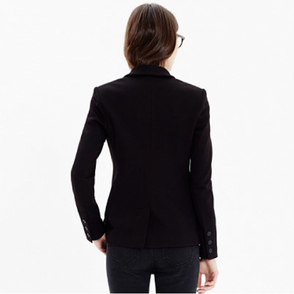 MADEWELL black tux blazer size 8 - Picture 2 of 10